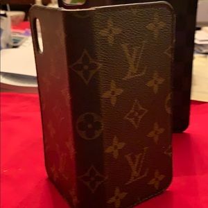 Louis Vuitton iPhone X folio case